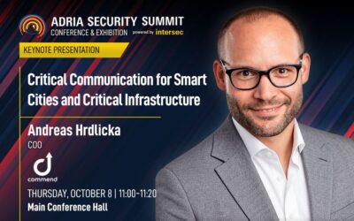 Commend COO Andreas Hrdlicka to Address Critical Communication for Smart Cities and Critical Infrastructure at Adria Security Summit 2026