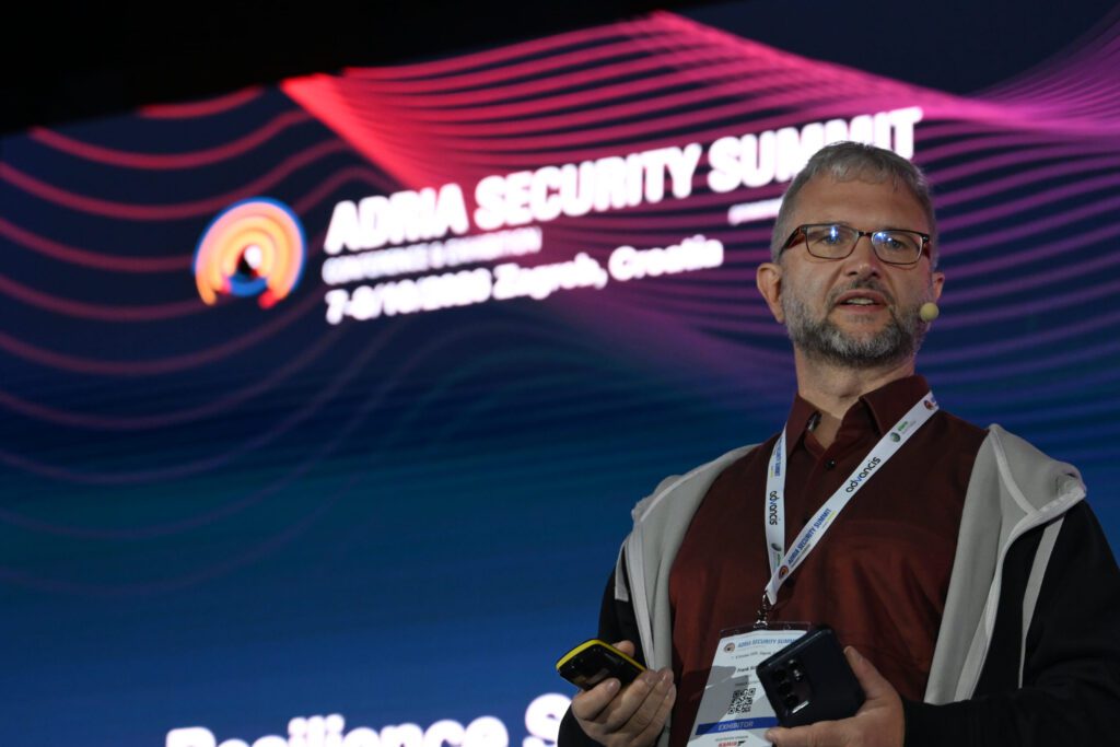 On the main stage, Adria Security Summit 2026