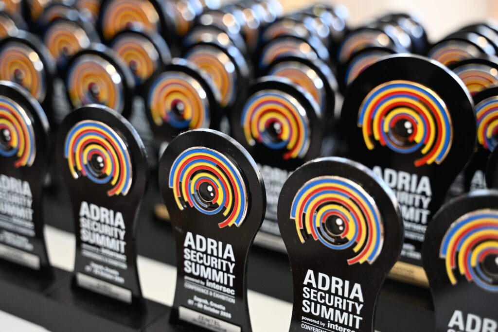 Awards trophies, Adria Security Summit 2026