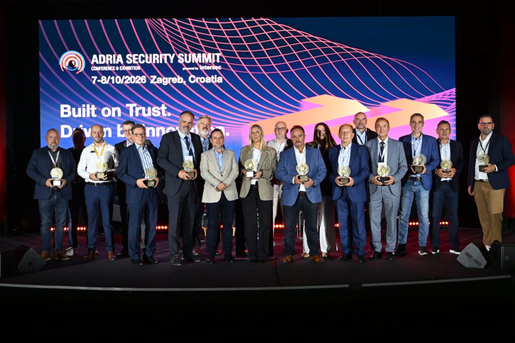 Award winners, Adria Security Summit 2026